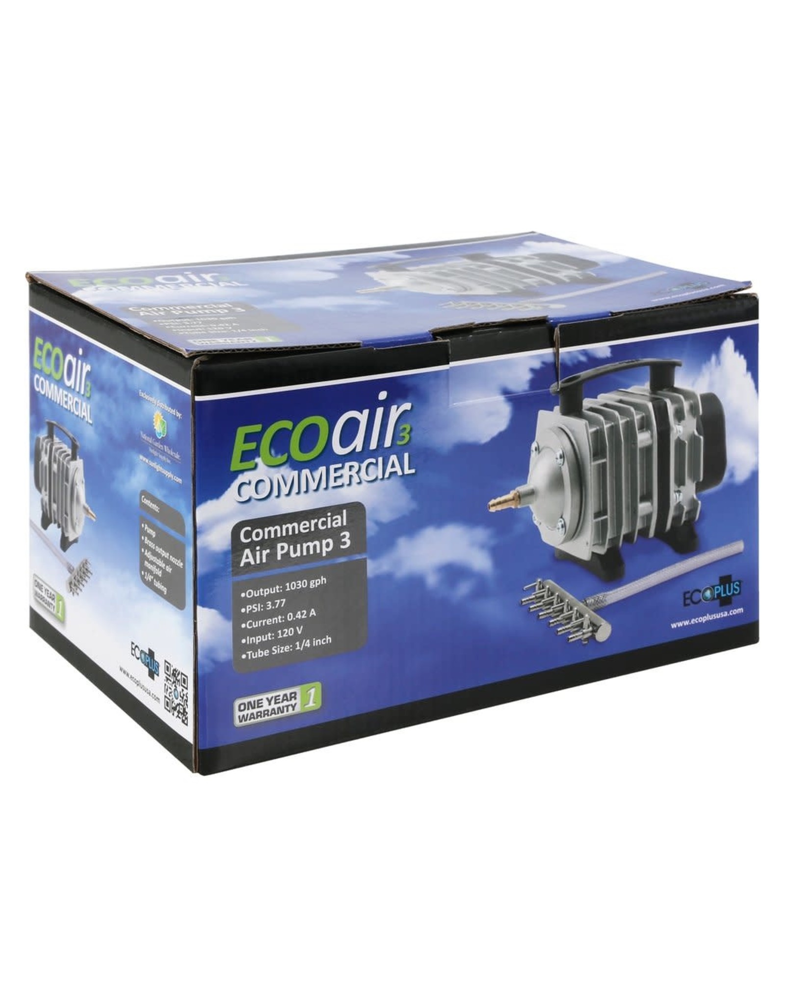 Eco Plus EcoPlus Commercial Air 3 - 35 Watt Single Outlet 1030 GPH