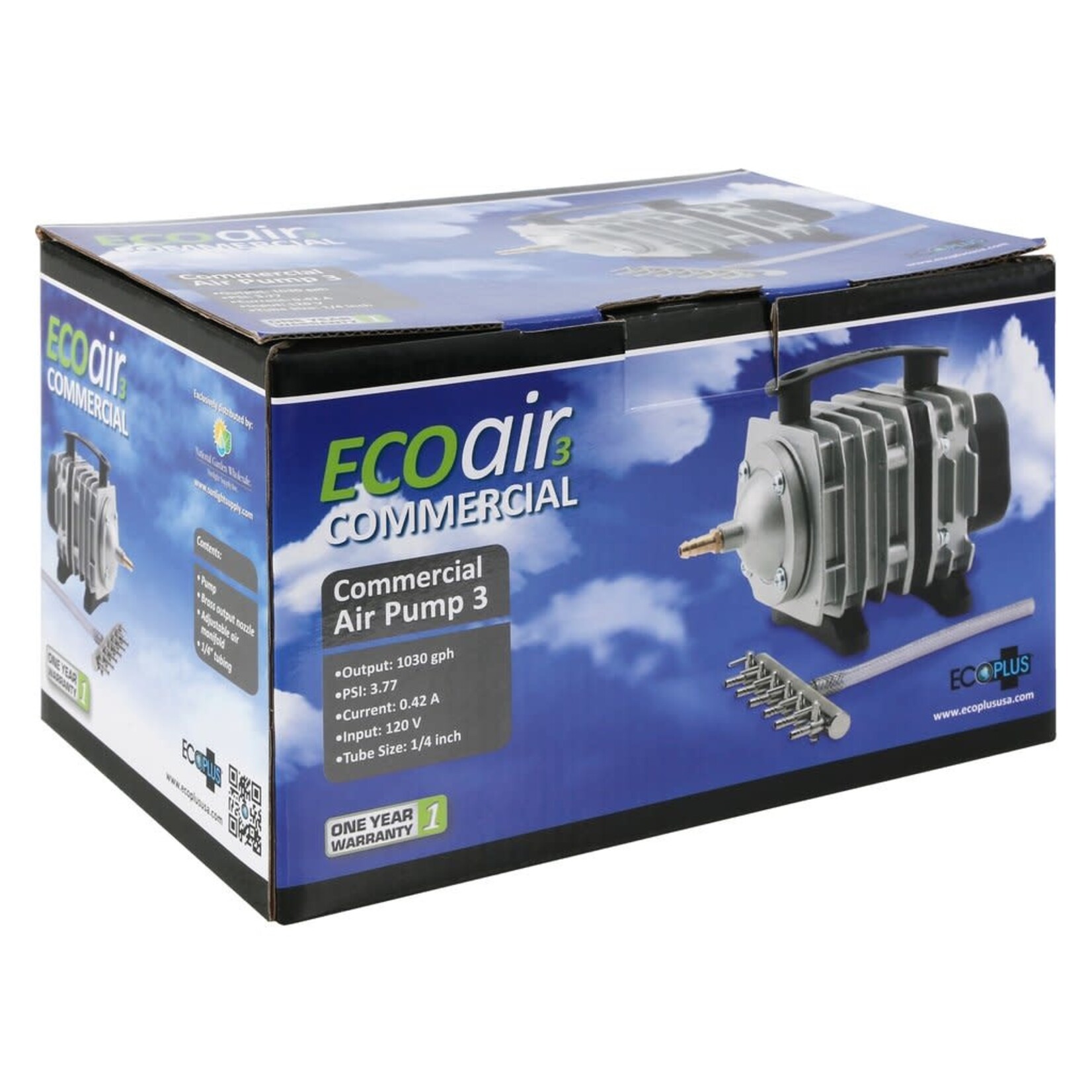 Eco Plus EcoPlus Commercial Air 3 - 35 Watt Single Outlet 1030 GPH