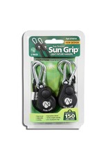 Sun Grip Sun Grip Push Button Light Hanger Black 1/8 in - 1/Pair