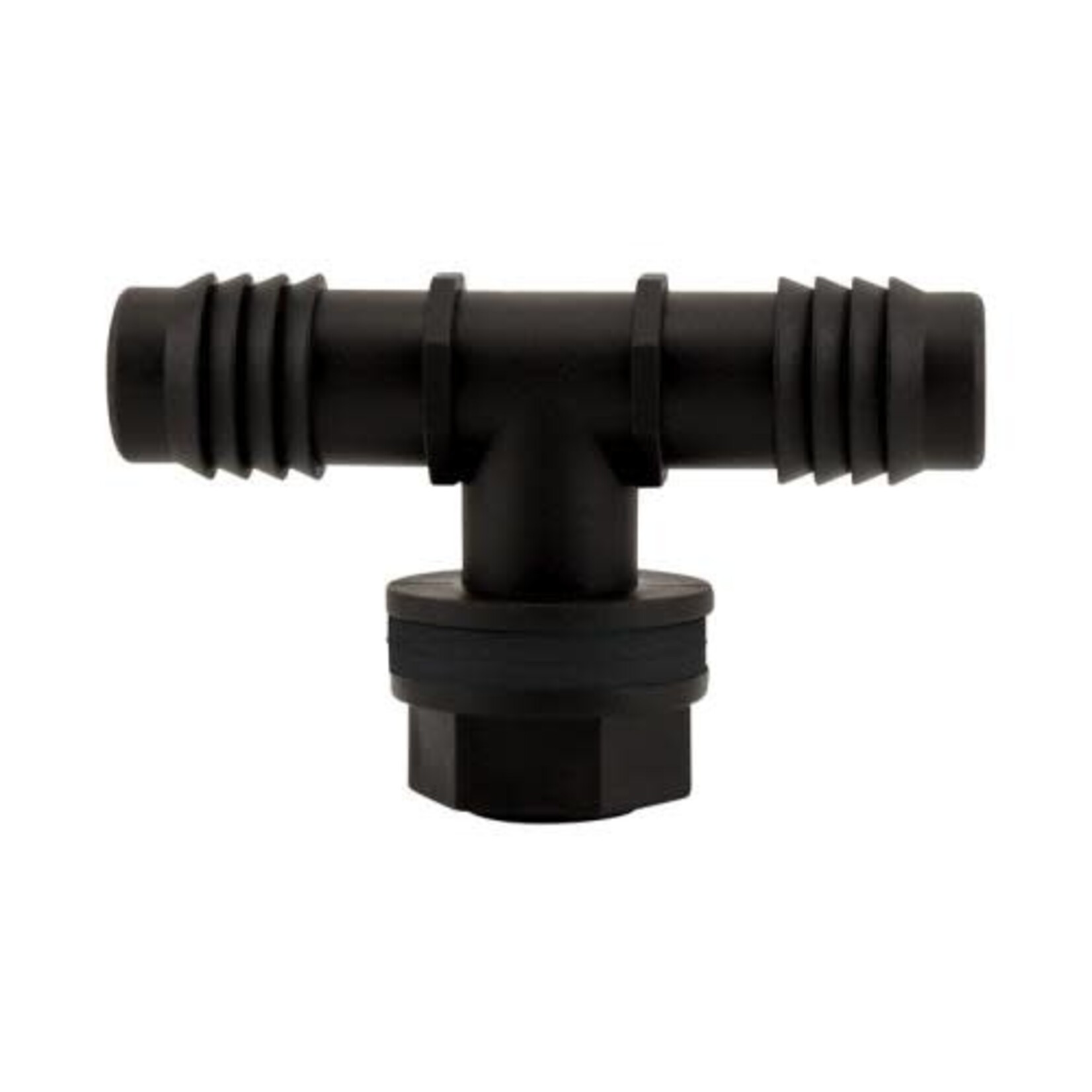 Hydro Flow Hydro Flow Tub Outlet Tee Fitting w/ 2 Gaskets and nut - 3/4 in