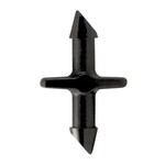 Hydro Flow Hydro Flow 3/16 in Poly Tube Push-In-Straight Fitting