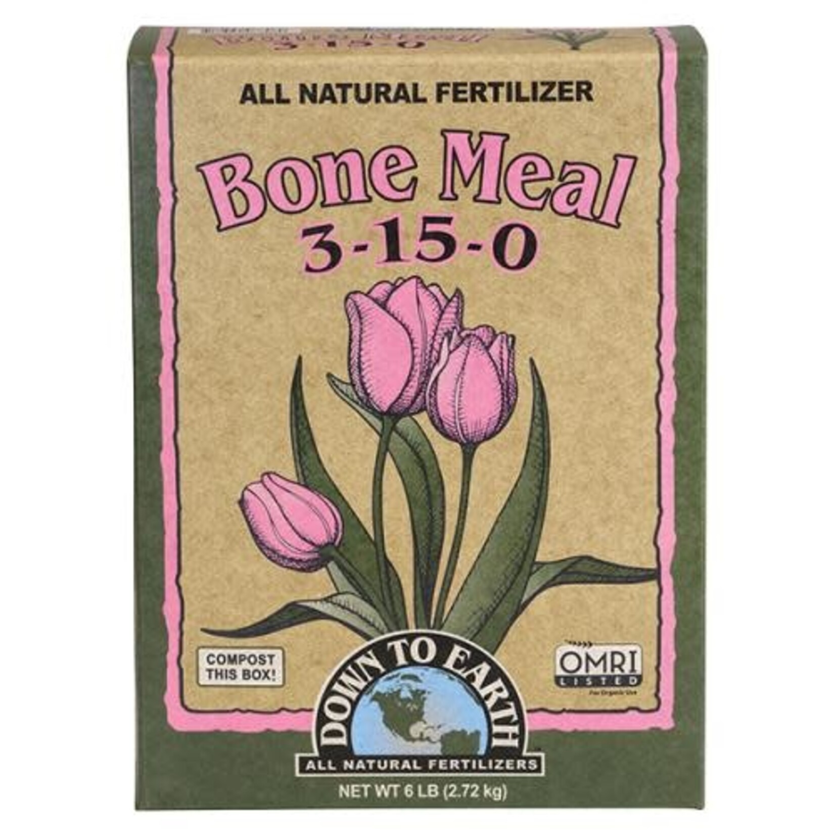 Down to Earth Down To Earth™ Bone Meal 3 - 15 - 0 5 Lb.