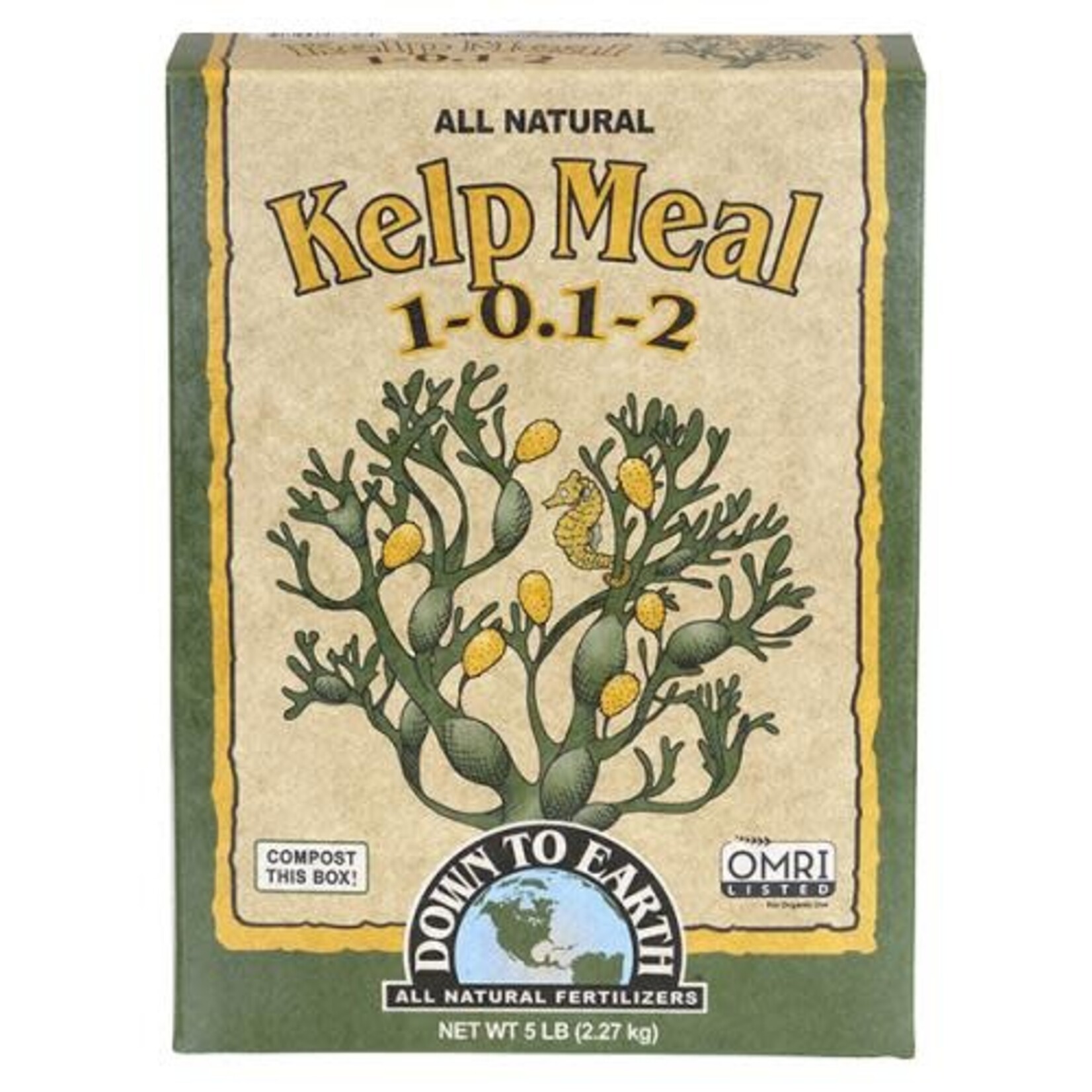 Down to Earth Down To Earth™ Kelp Meal 1 - 0.1 - 2          5 LB.