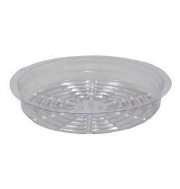 Gro Pro Gro Pro Premium Clear Plastic Saucer 8 in