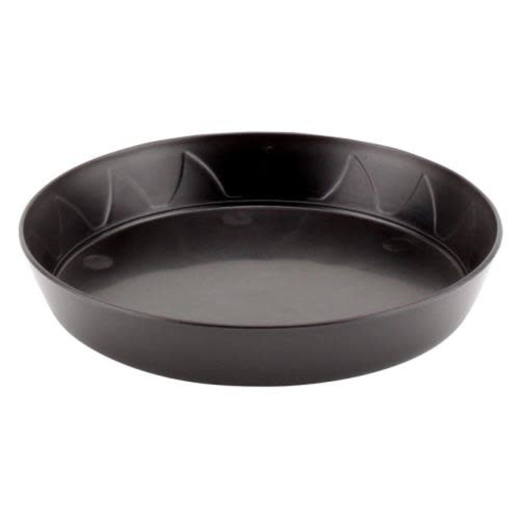 Gro Pro Gro Pro Heavy Duty Black Saucer - 6 in
