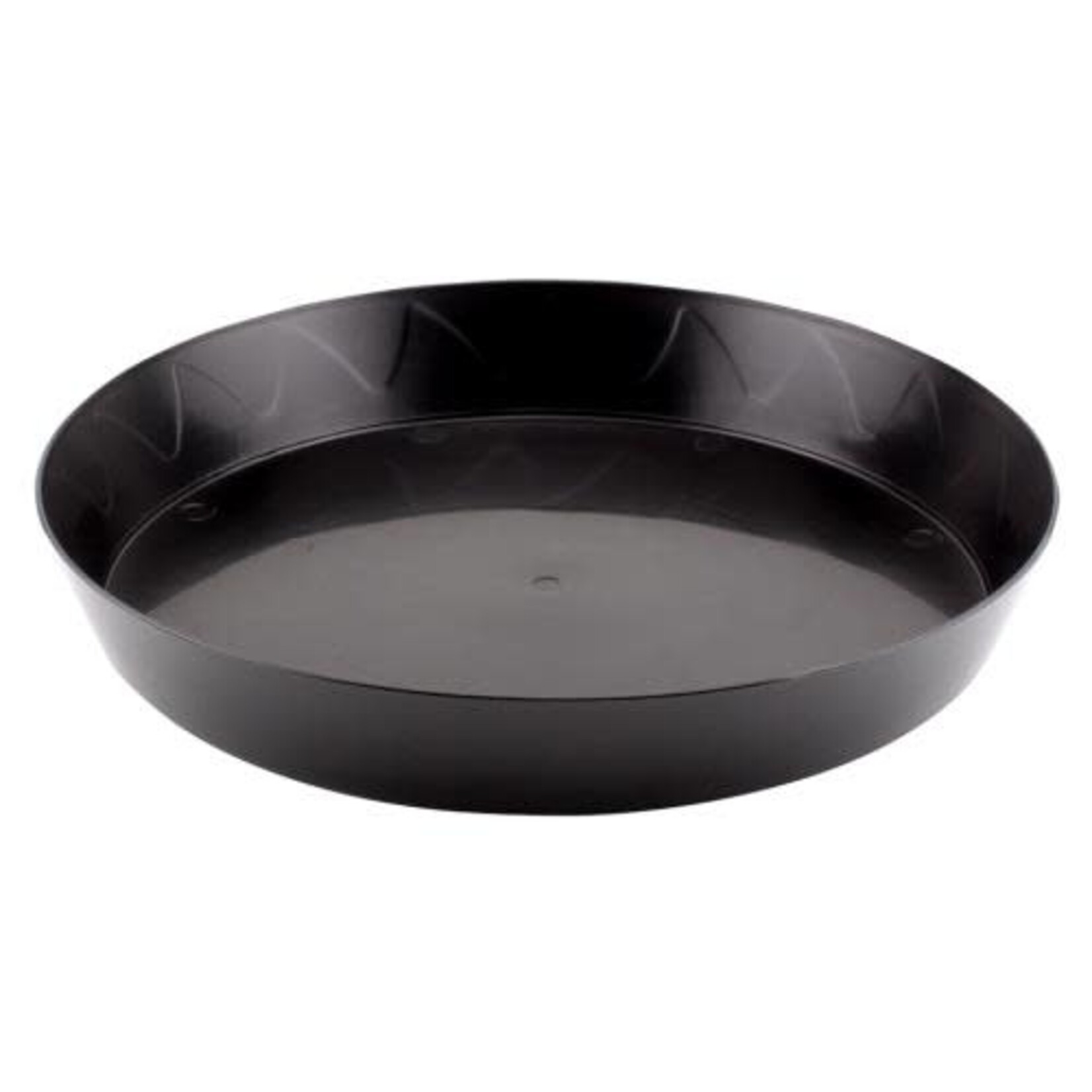 Gro Pro Heavy Duty Black Saucer - 12 in