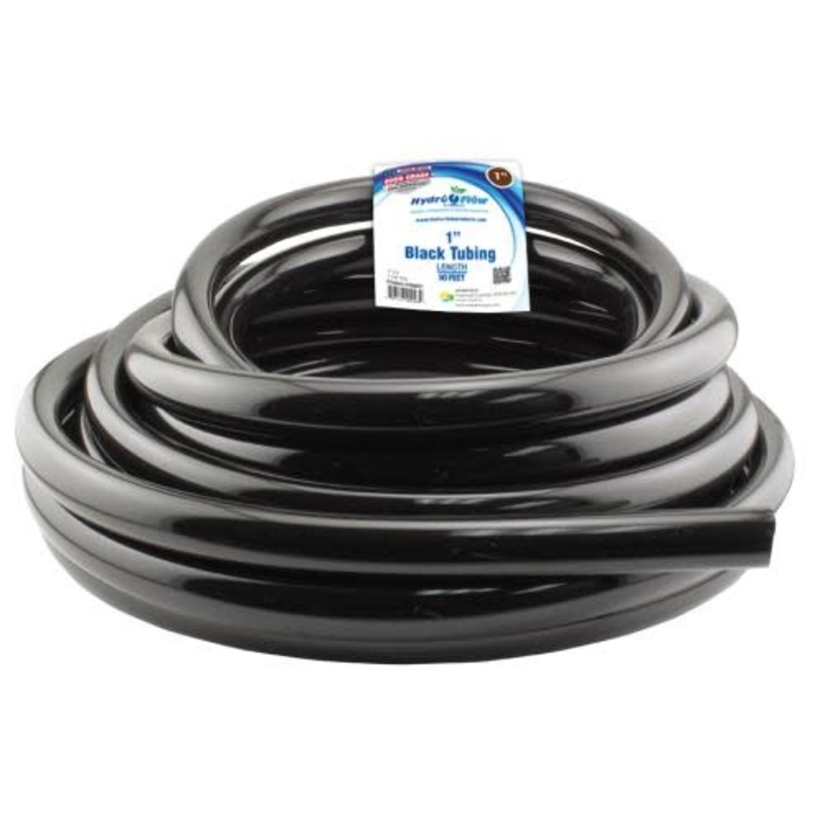 Hydro Flow Hydro Flow Vinyl Tubing Black 1 in ID - 1.25 in OD per foot