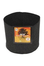 Gro Pro Gro Pro Essential Round Fabric Pot - Black 3 Gallon