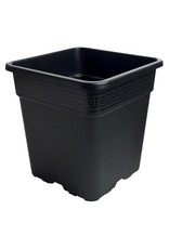 Gro Pro Gro Pro Black Square Pot 1 Gallon