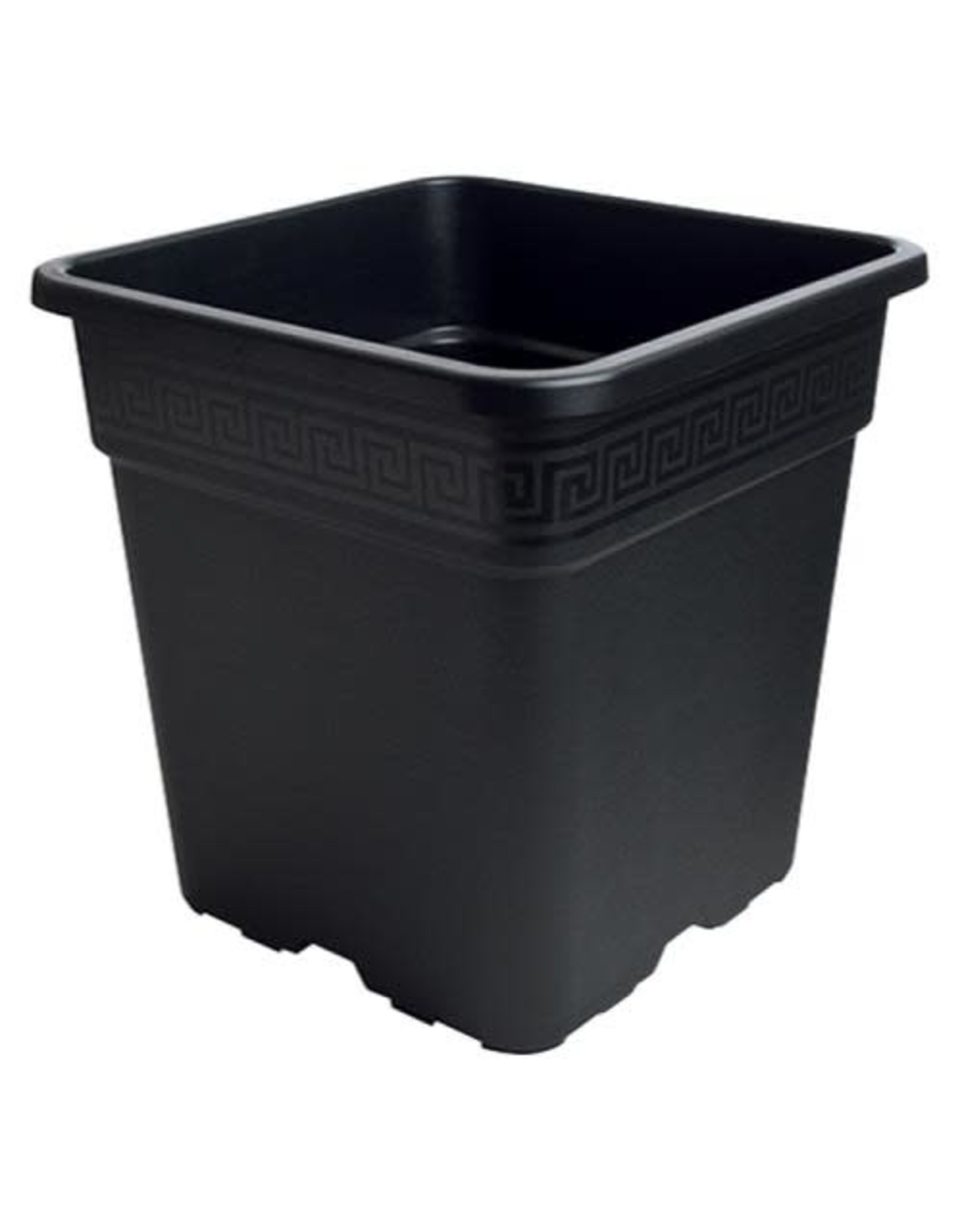 Gro Pro Gro Pro Black Square Pot 1 Gallon