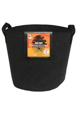 Gro Pro Gro Pro Essential Round Fabric Pot w/ Handles 7 Gallon - Black