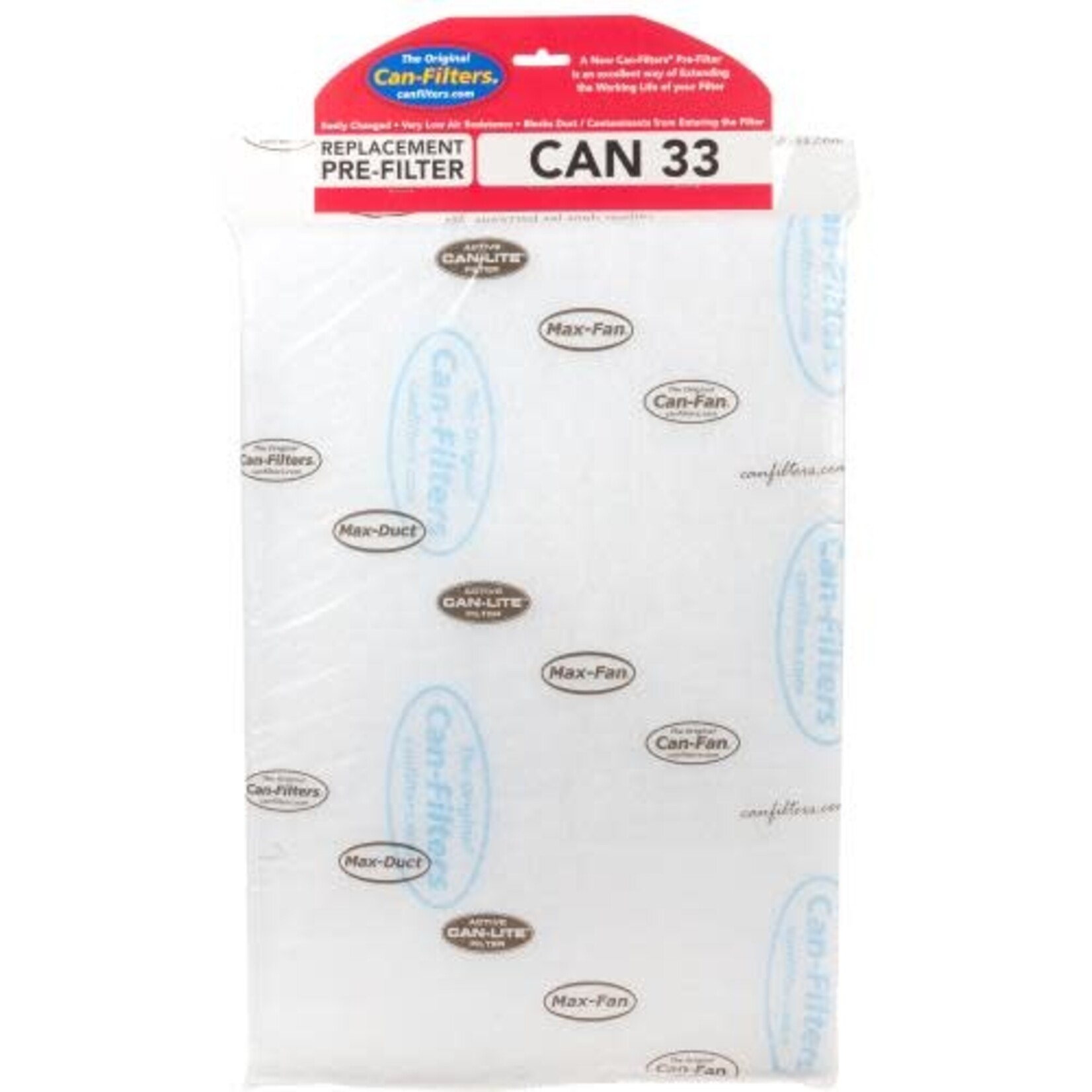 Can Filter Group Can Replacement Pre-Filter 33