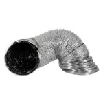 Ideal Air Ideal-Air Supreme Silver / Black Ducting 12 in x 25 ft
