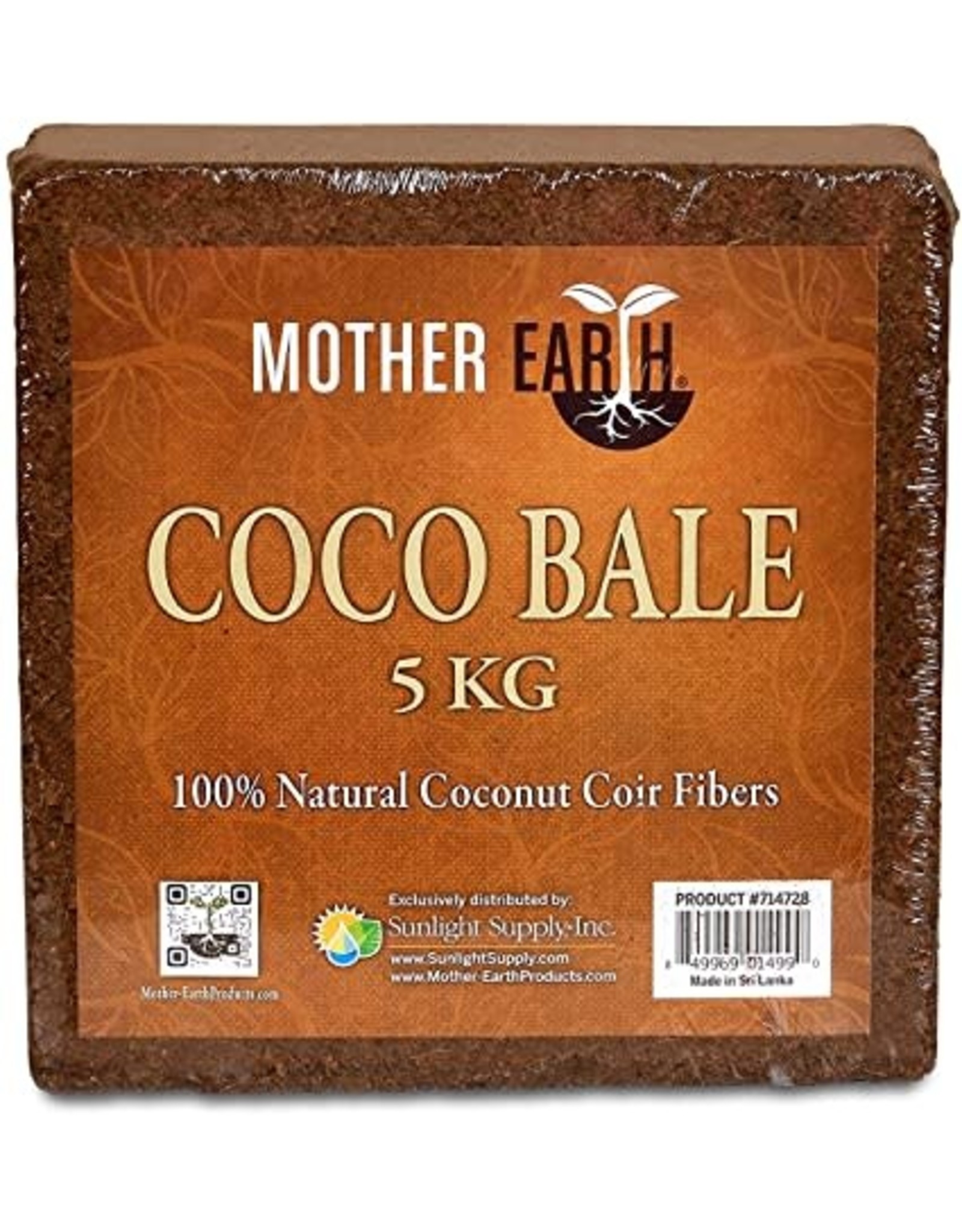 Mother Earth Mother Earth Coco Bale 5kg