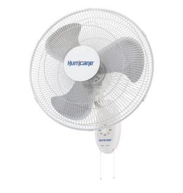 Hurricane Hurricane Supreme Oscillating Wall Mount Fan 18 in