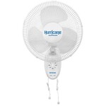 Hurricane Hurricane Supreme Oscillating Wall Mount Fan 12 in
