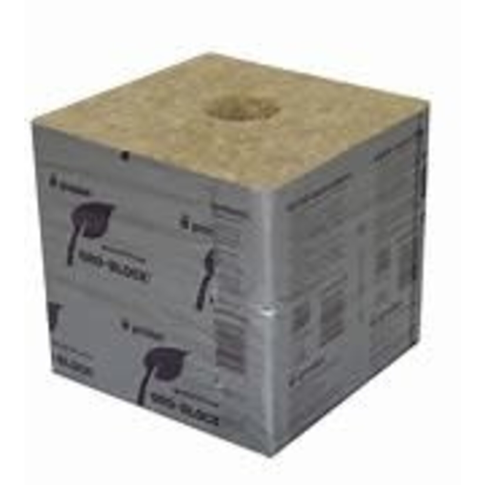 Grodan Grodan Delta Hugo 6 in Block 6 in x 6 in x 6 in w/ Hole