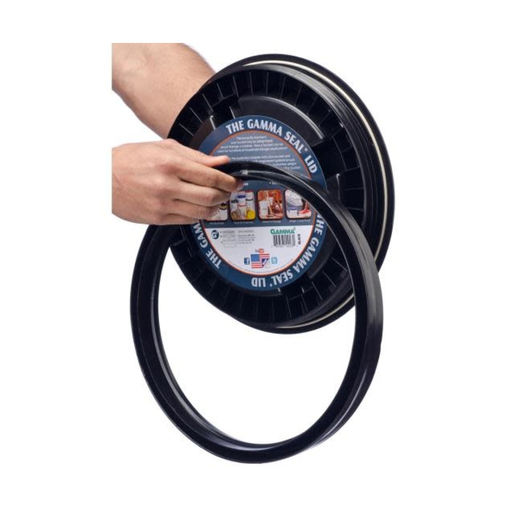 Gamma2 Gamma Seal Lid, Black