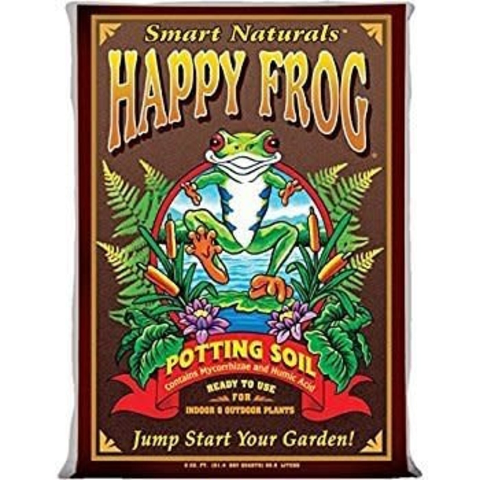 FoxFarm FoxFarm Happy Frog Potting Soil, 2 cu feet (51.4 dry qts)