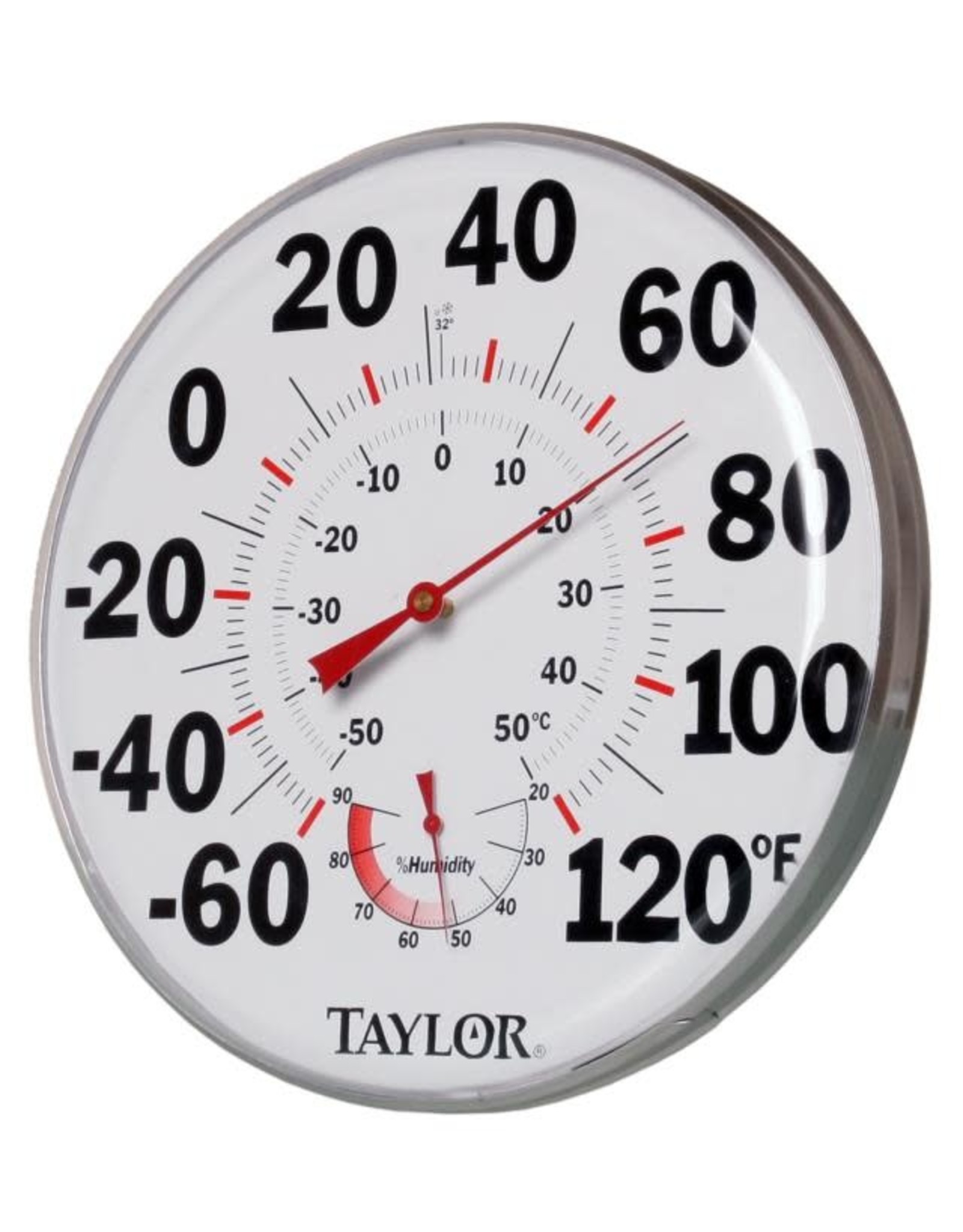 Taylor Precision Products 12" Temperature/Humidity Gauge