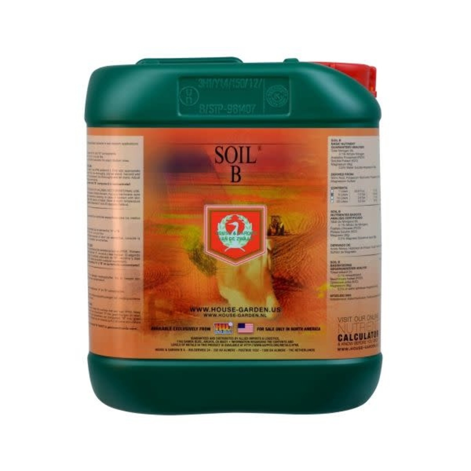 House & Garden House and Garden Soil B 5 Liter