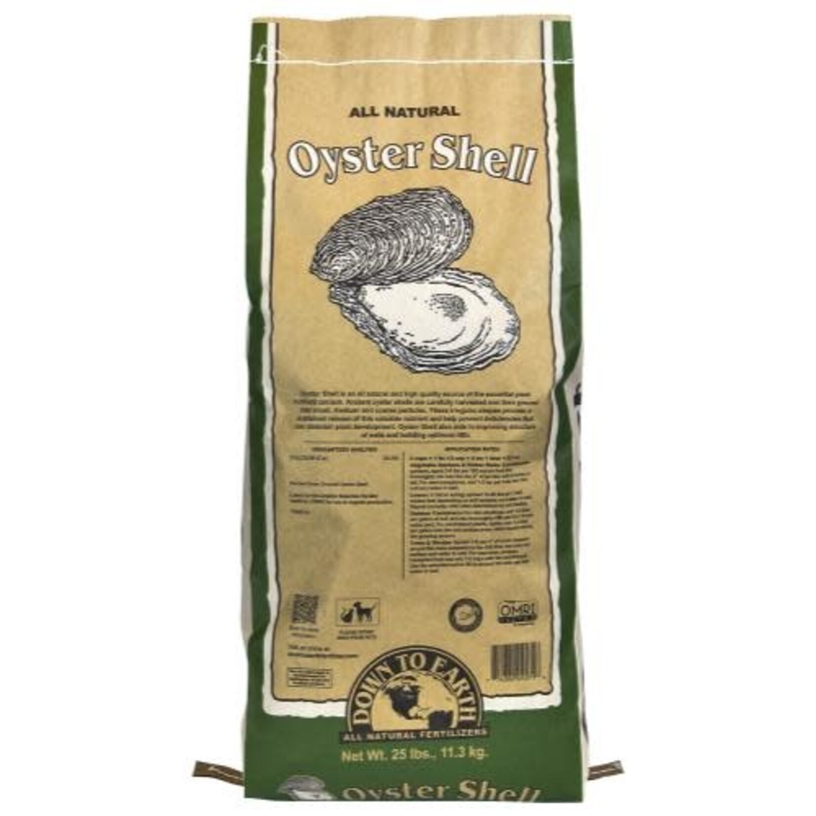 Down to Earth Down To Earth Oyster Shell - 25 lb