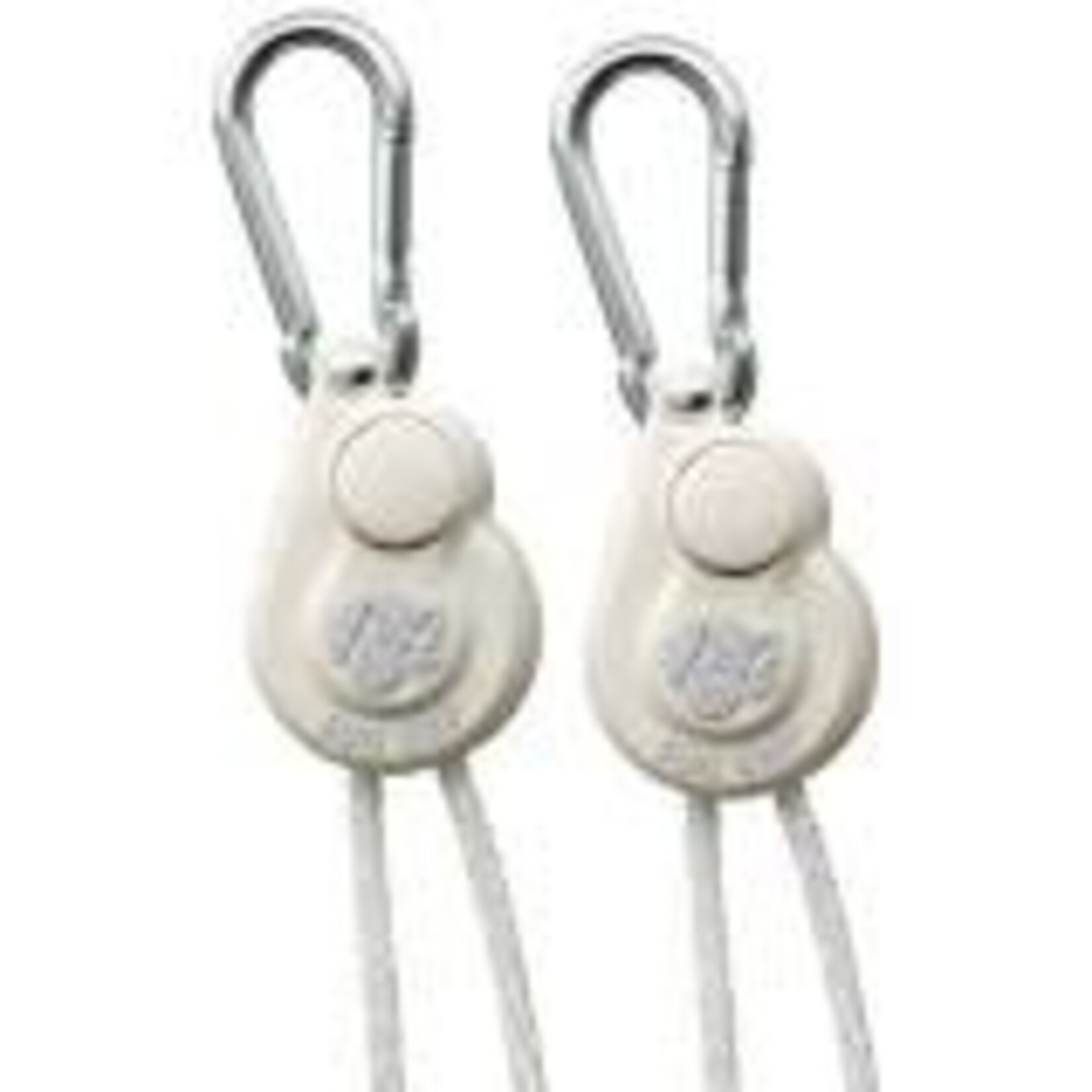 Sun Grip Sun Grip Push Button Light Hanger 1/8 in White -1/Pair