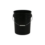Gro Pro 5 gallon  black plastic bucket with handle