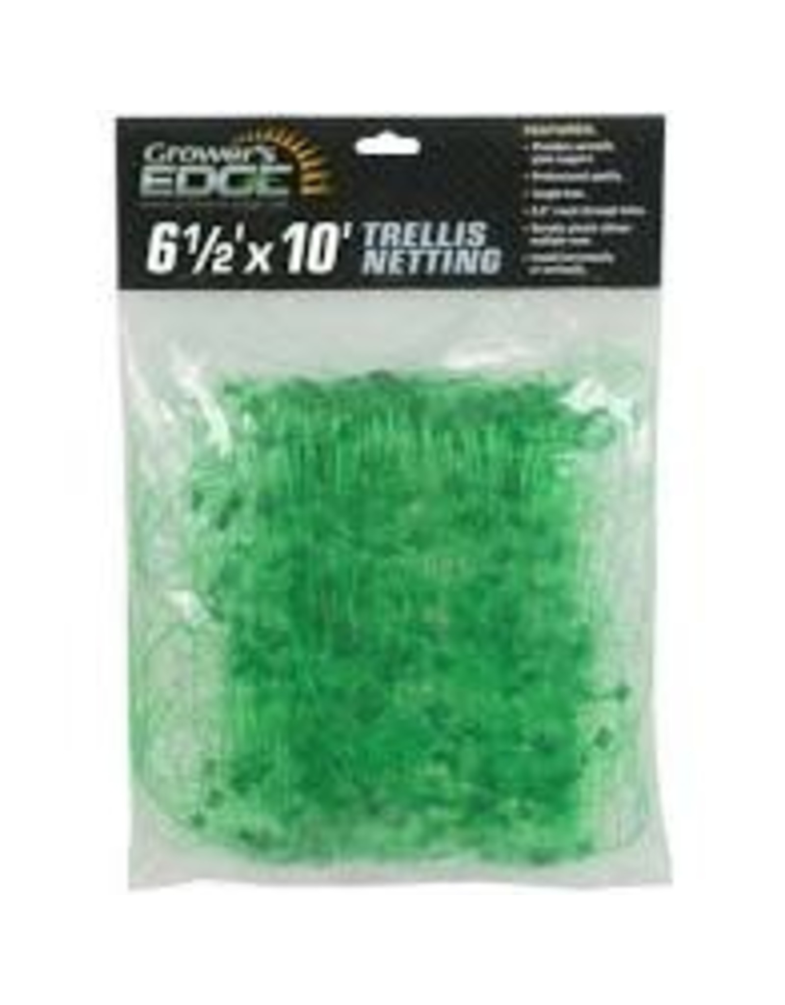 Growers Edge Grower's Edge Green Trellis Netting 6.5 ft x 10 ft