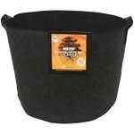 Gro Pro Gro Pro Essential Round Fabric Pot w/ Handles 10 Gallon - Black
