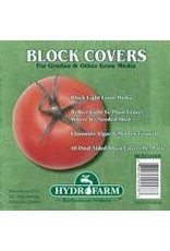 Hydrofarm Rockwool Block Covers, 4", Pack of 40