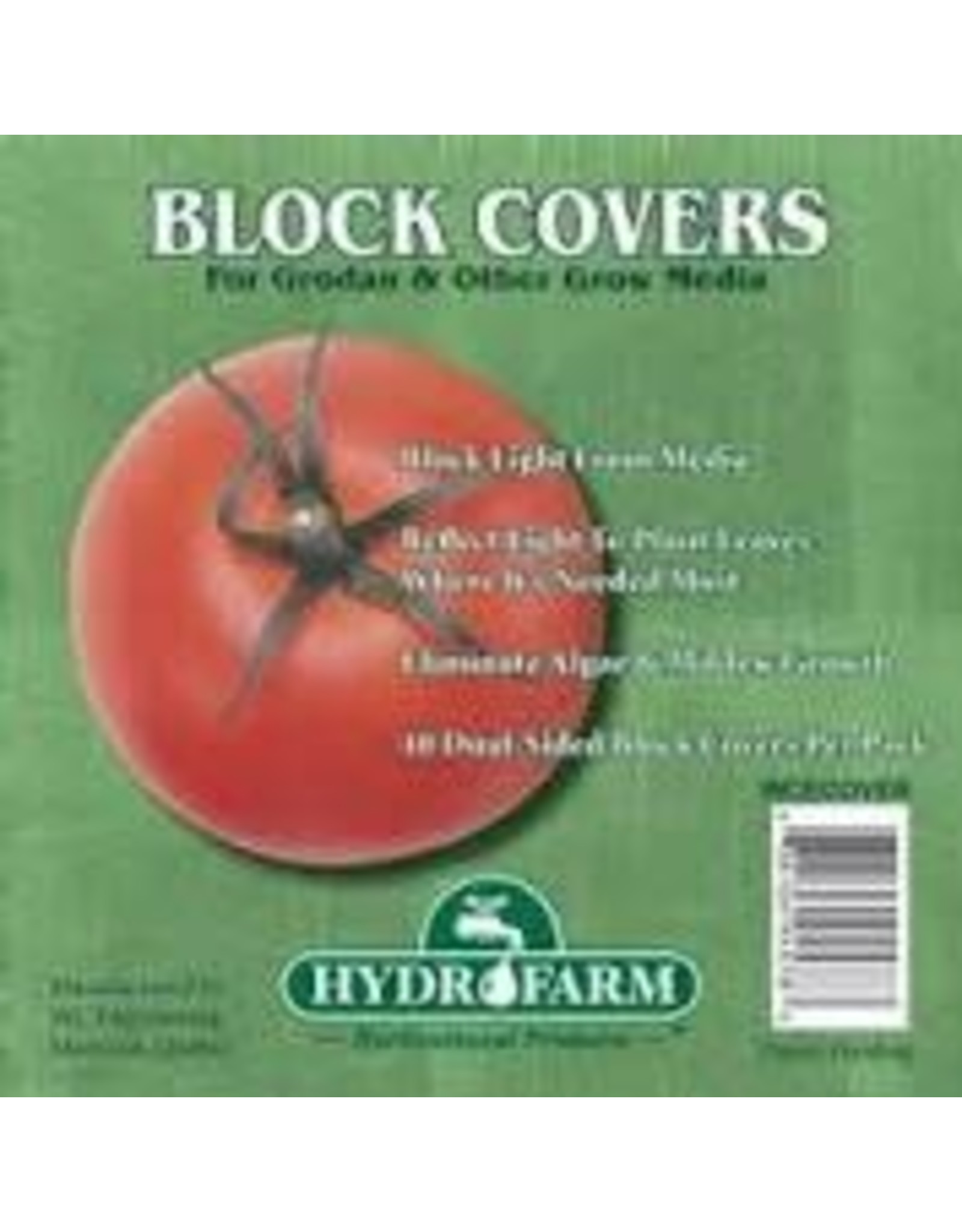Hydrofarm Rockwool Block Covers, 4", Pack of 40