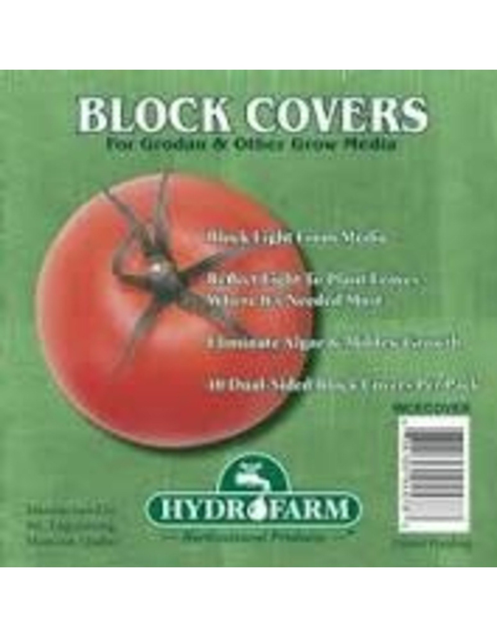 Hydrofarm Rockwool Block Cover, 6", Pack of 40