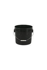 Gro Pro Black Plastic Bucket 3.5 Gallon - Aroma Grow Store