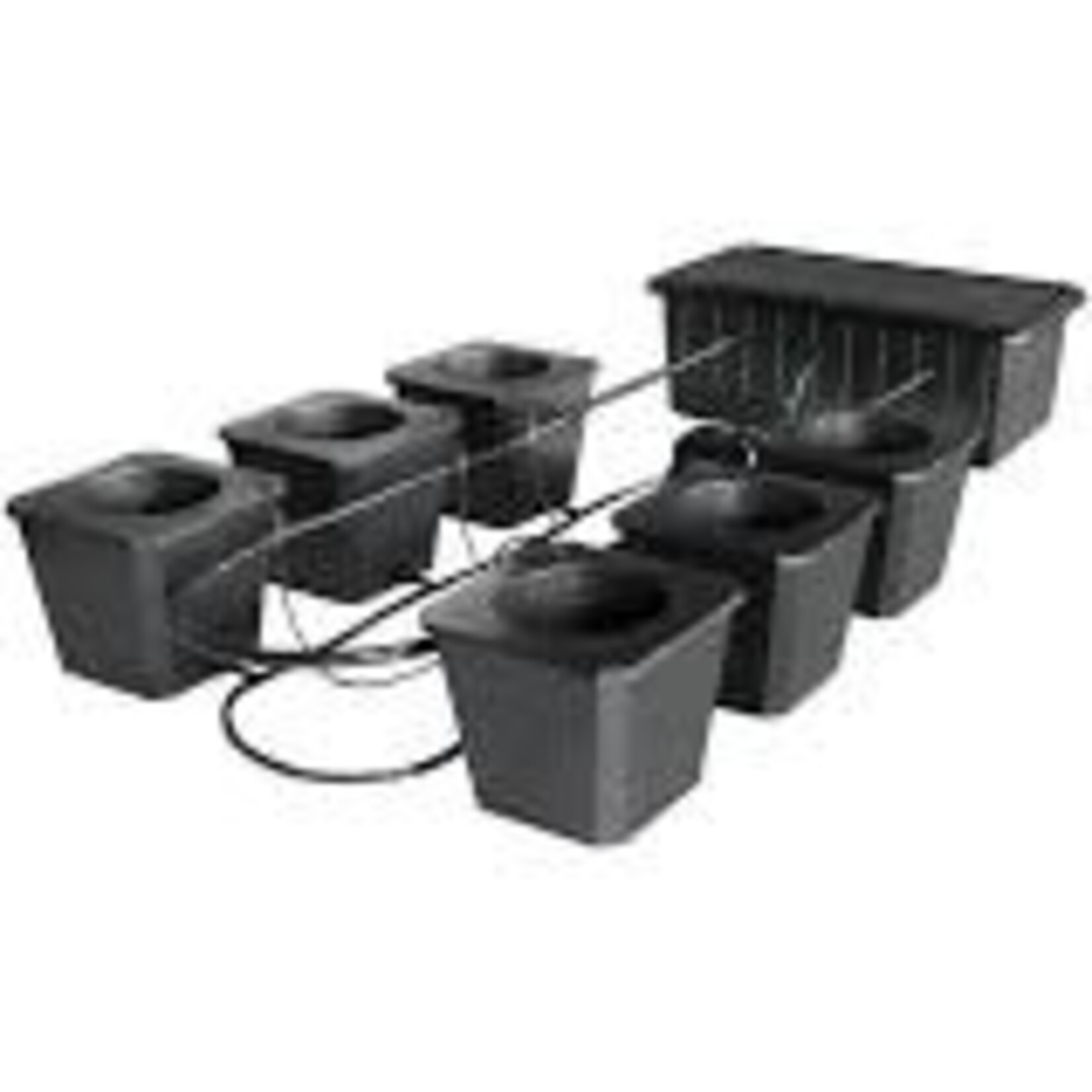 Super Closet BubbleFlow Bucket 6 Site DWC System