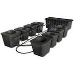 Super Closet BubbleFlow Bucket 8 Site DWC System