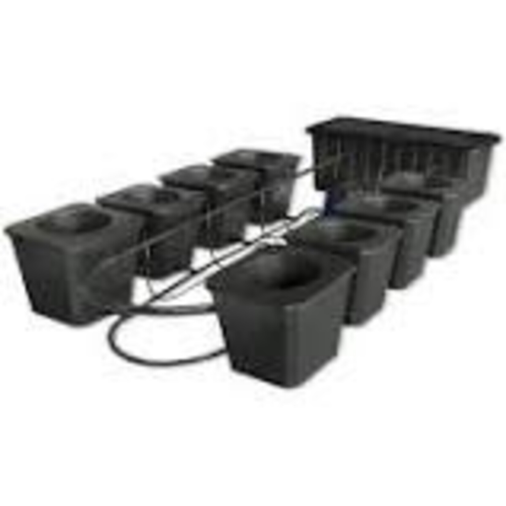 Super Closet BubbleFlow Bucket 8 Site DWC System