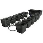 Super Closet BubbleFlow Bucket 10 Site DWC System