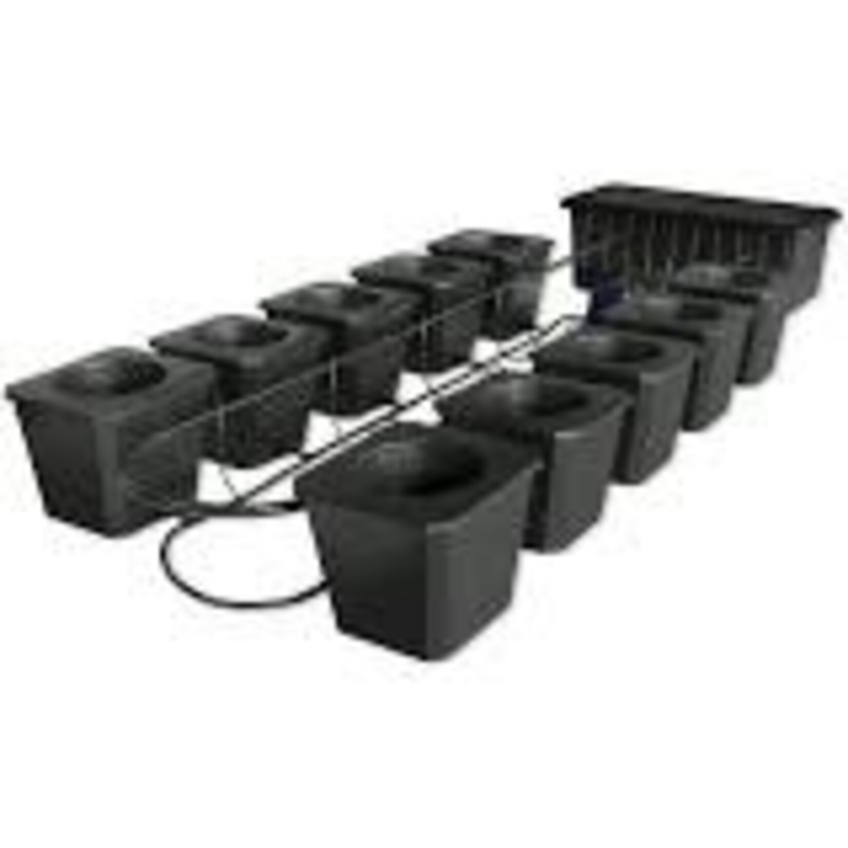 Super Closet BubbleFlow Bucket 10 Site DWC System