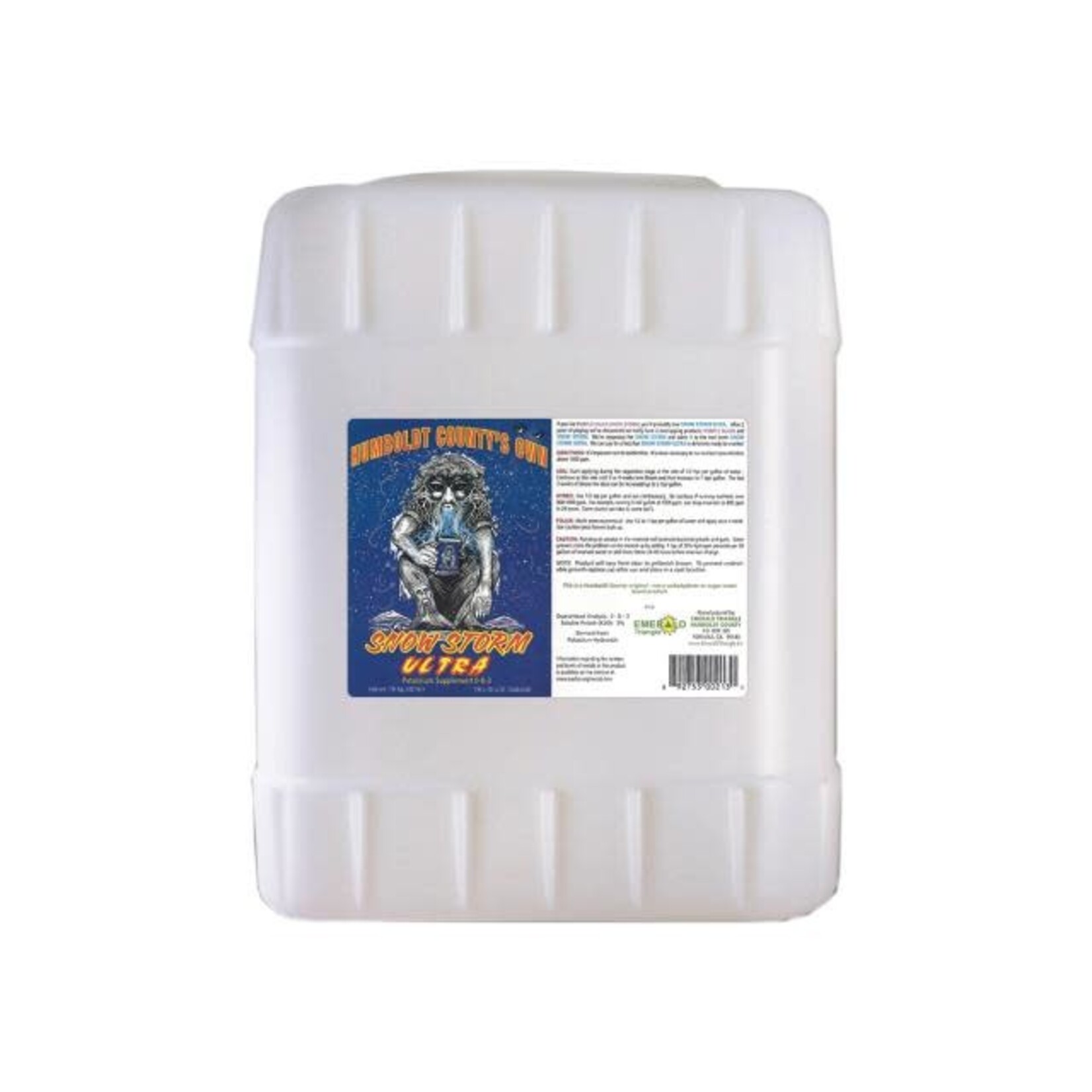 Emerald Triangle Snow Storm Ultra, 5 Gal