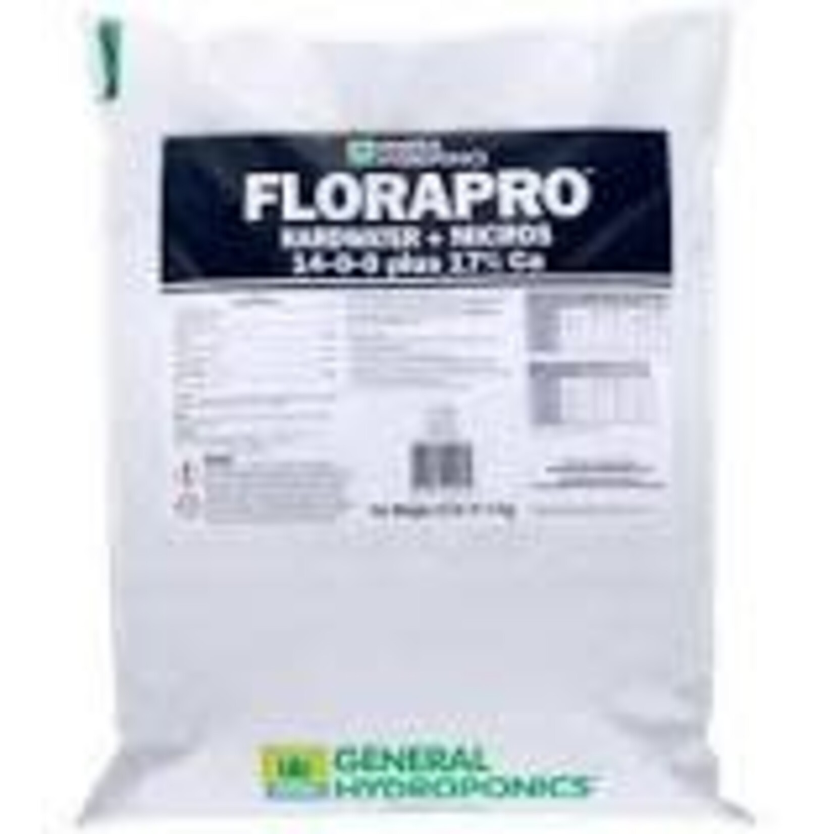 General Hydroponics FloraPro Hardwater + Micros Soluble 25 lb bag