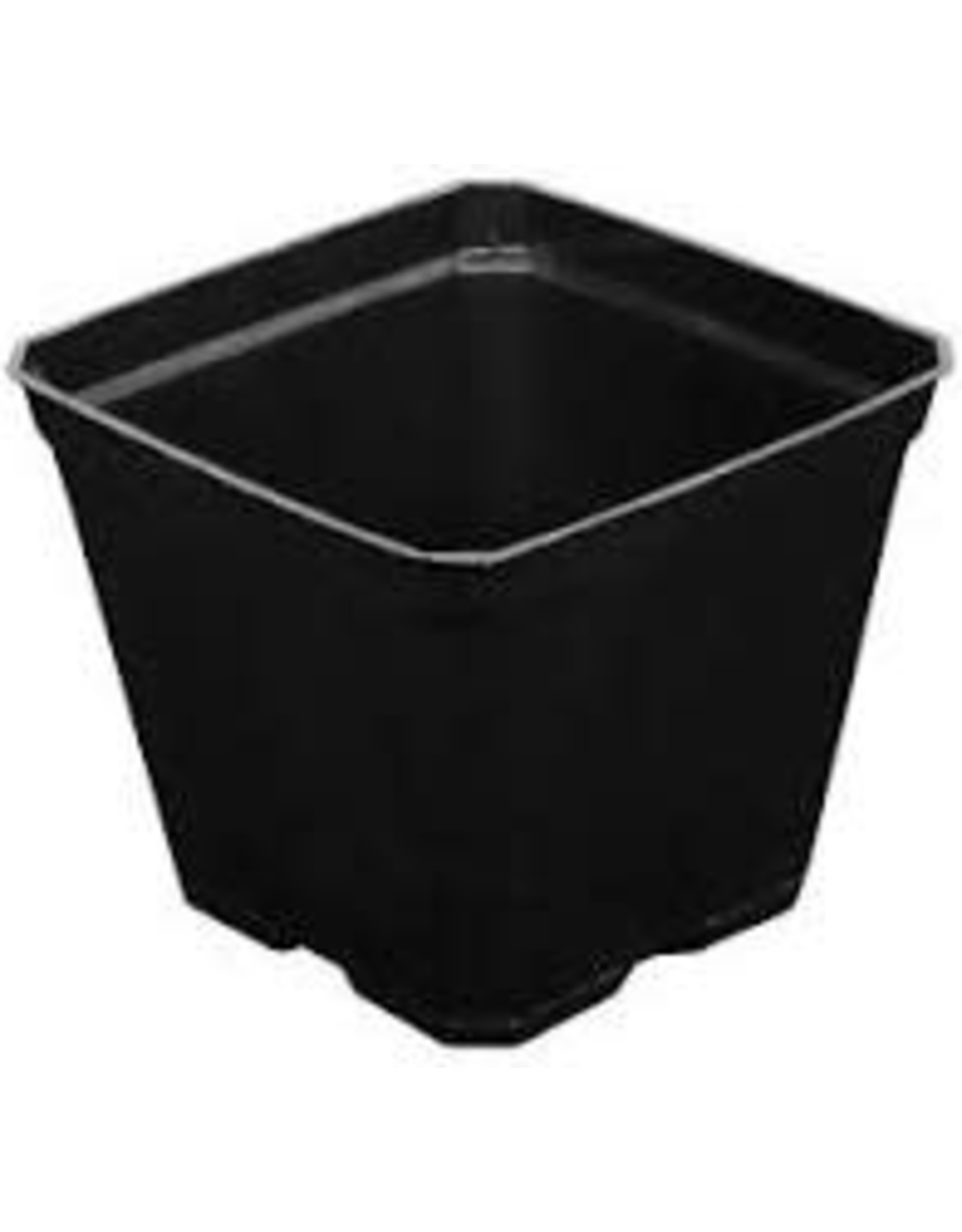 Gro Pro Gro Pro Black Plastic Pot 3.5 in x 3.5 in x 3 in