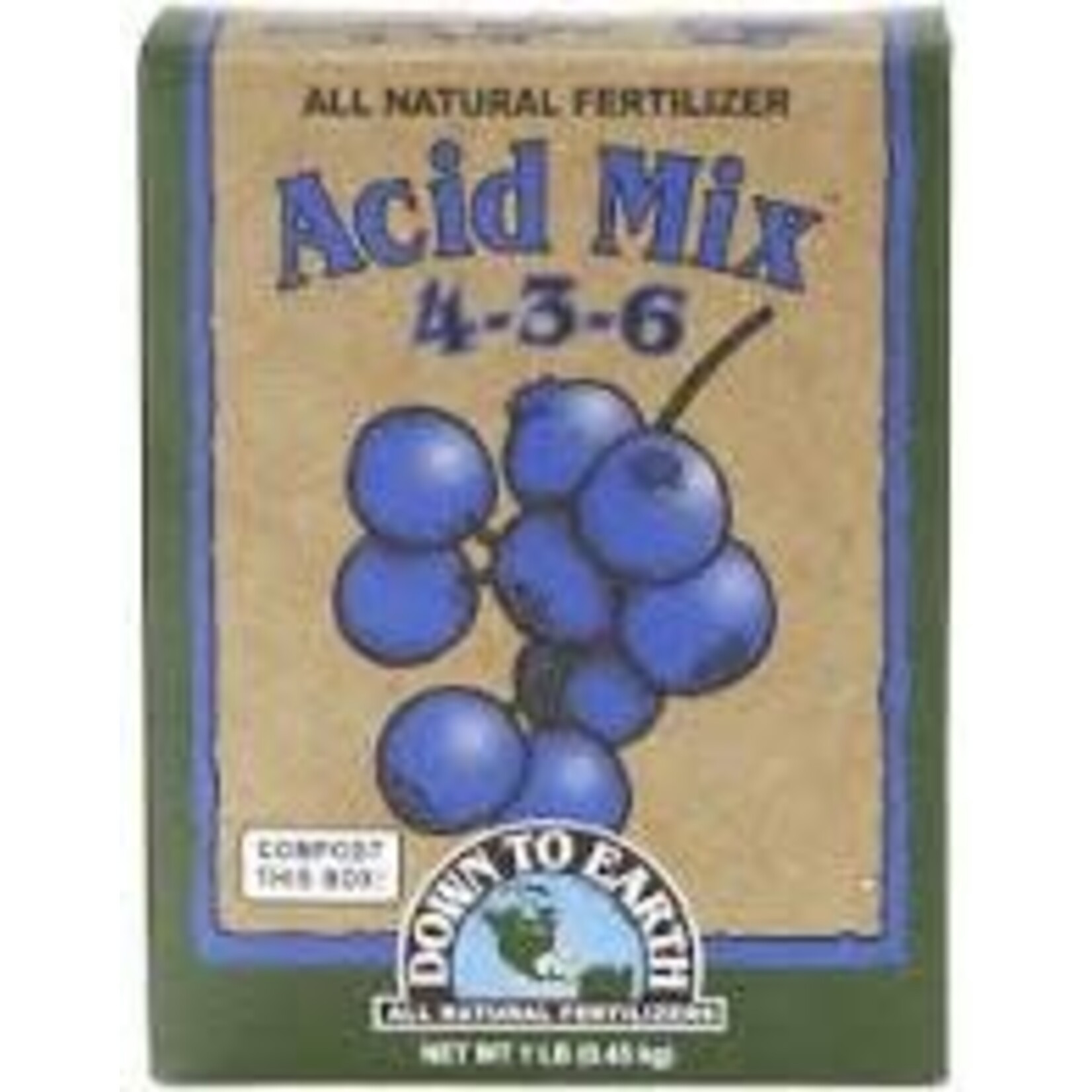 Down to Earth Down To Earth Acid Mix - 5 lb