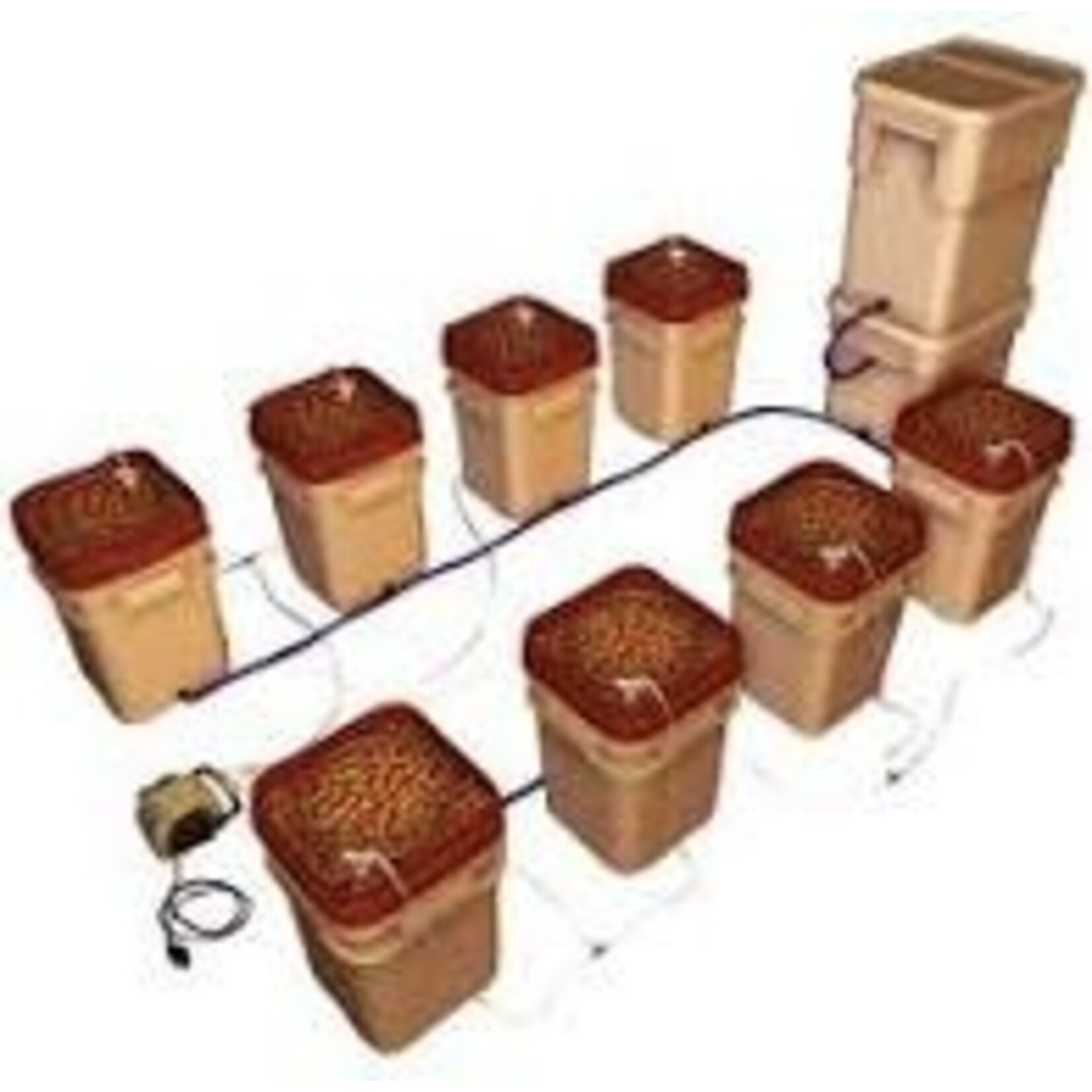 General Hydroponics GH WaterFarm 8 Pack