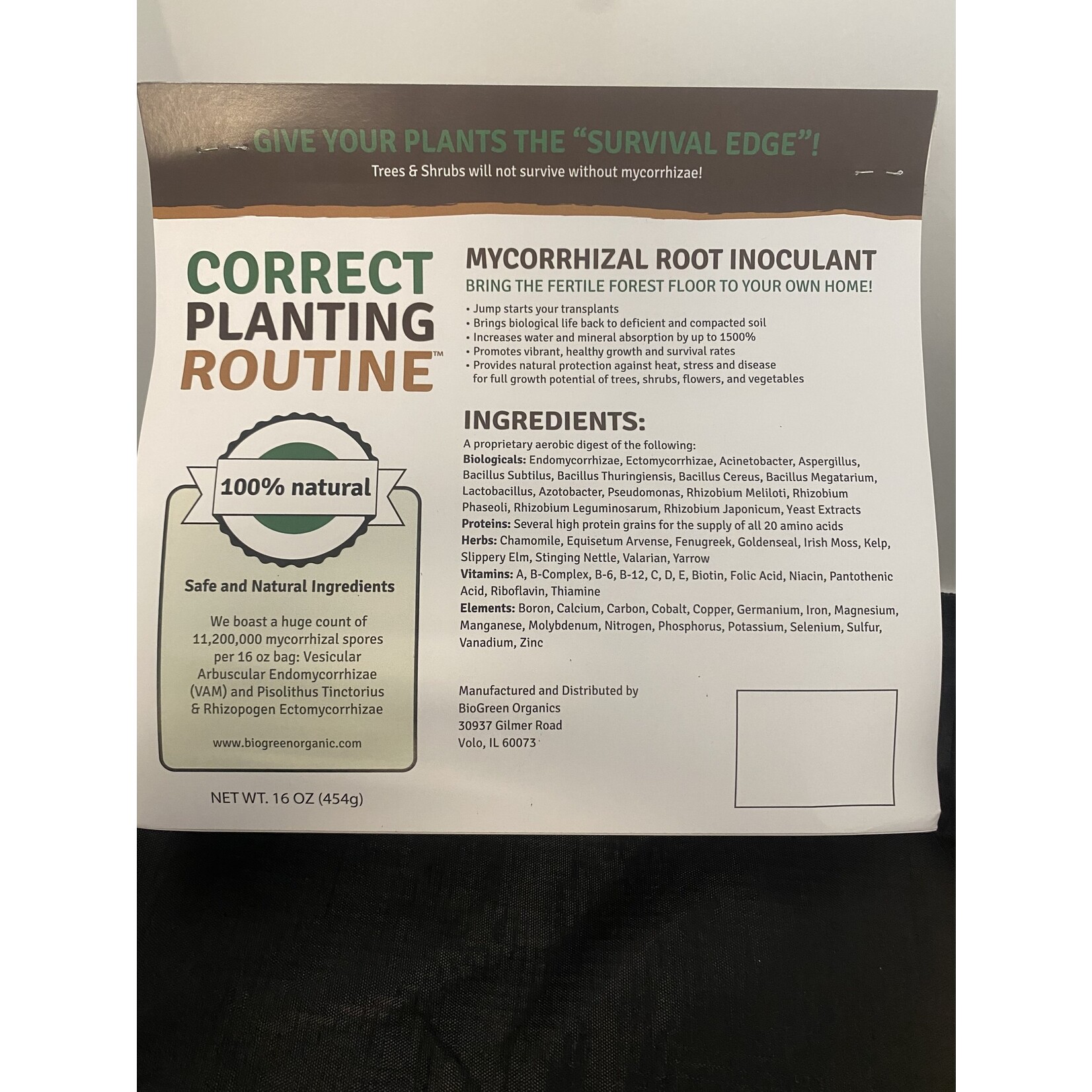 BioGreen Organics Correct Planting Routine