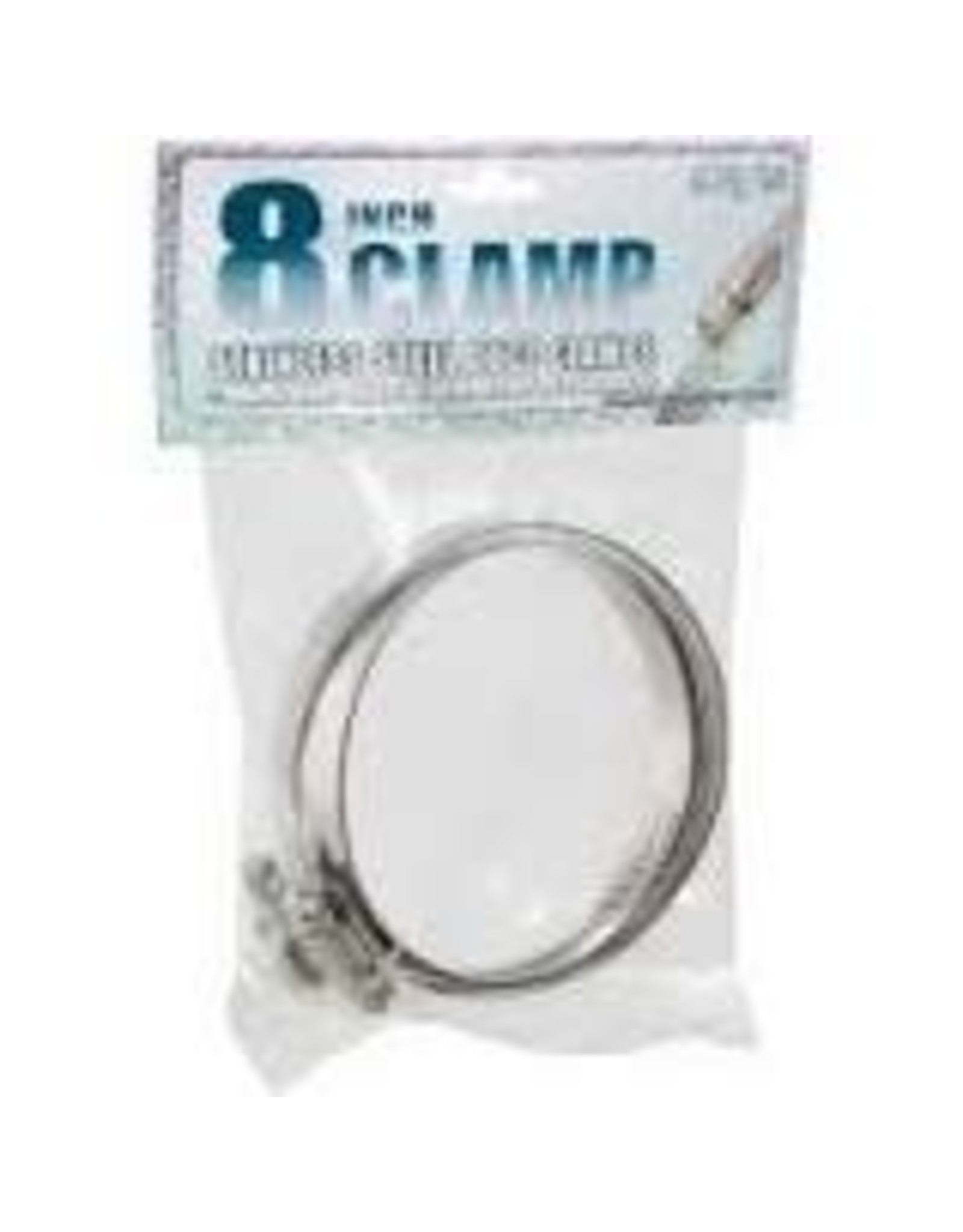 Hydrofarm Stainless Steel Duct Clamps - 8