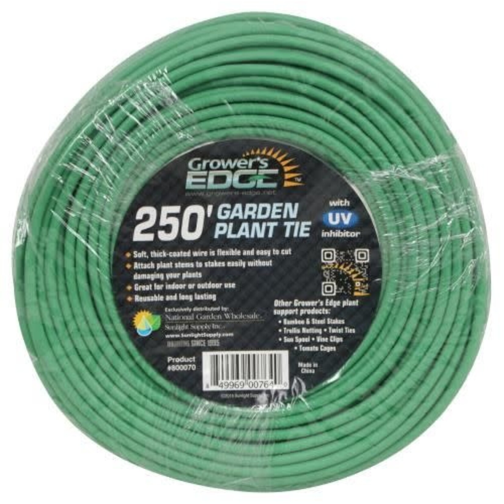 Growers Edge Grower's Edge Soft Garden Plant Tie 5 mm - 250 ft