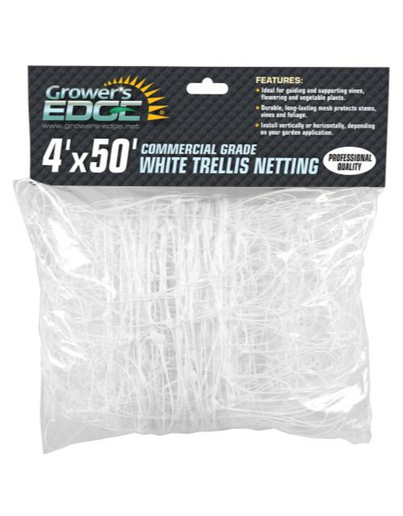 Growers Edge Grower's Edge Commercial Grade Trellis Netting 4 ft x 50 ft