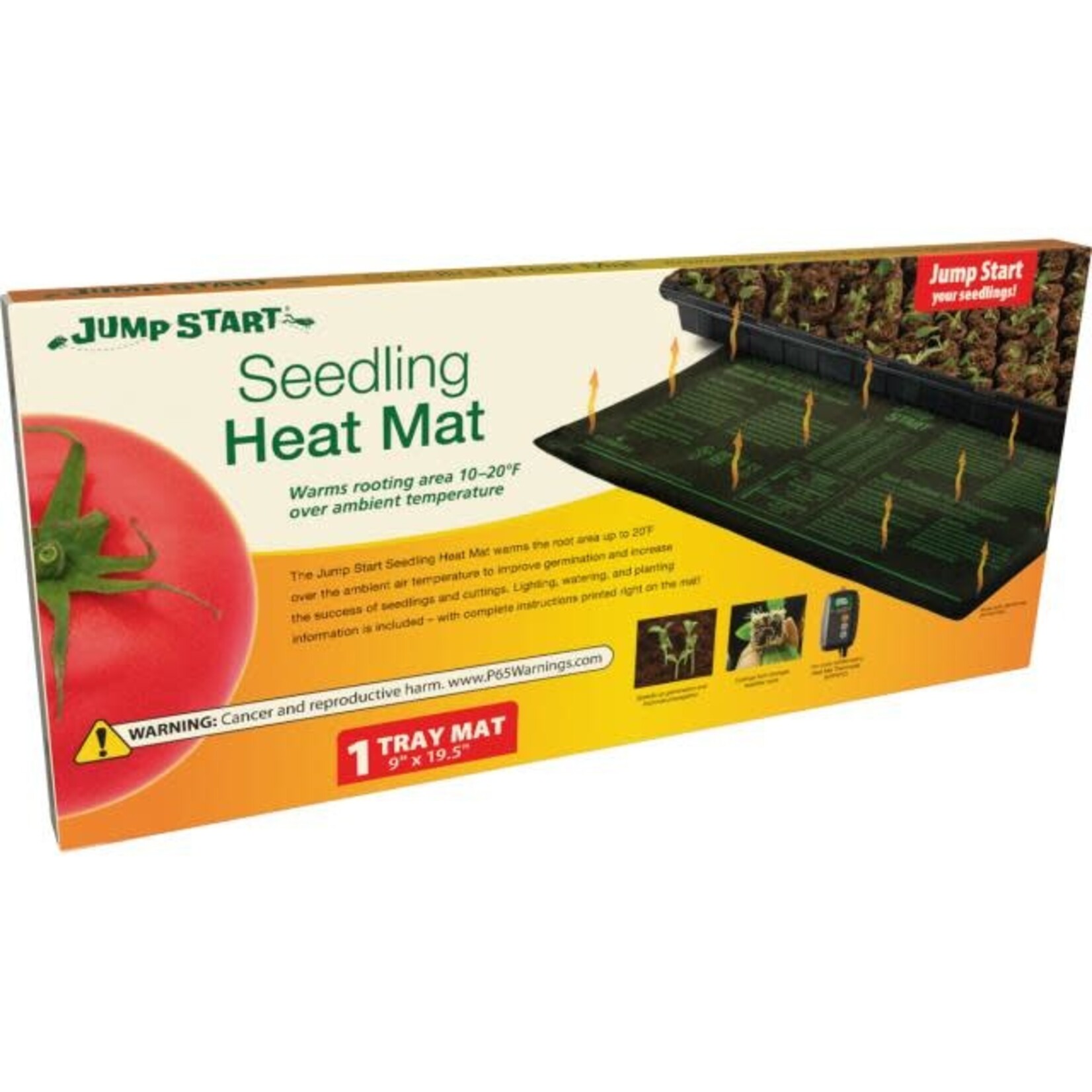 Jump Start Jump Start Seedling Heat Mat, 8.875" x 19.5", 17W