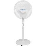 Hurricane Hurricane Supreme Oscillating Stand Fan w/ Remote - 16 in - White